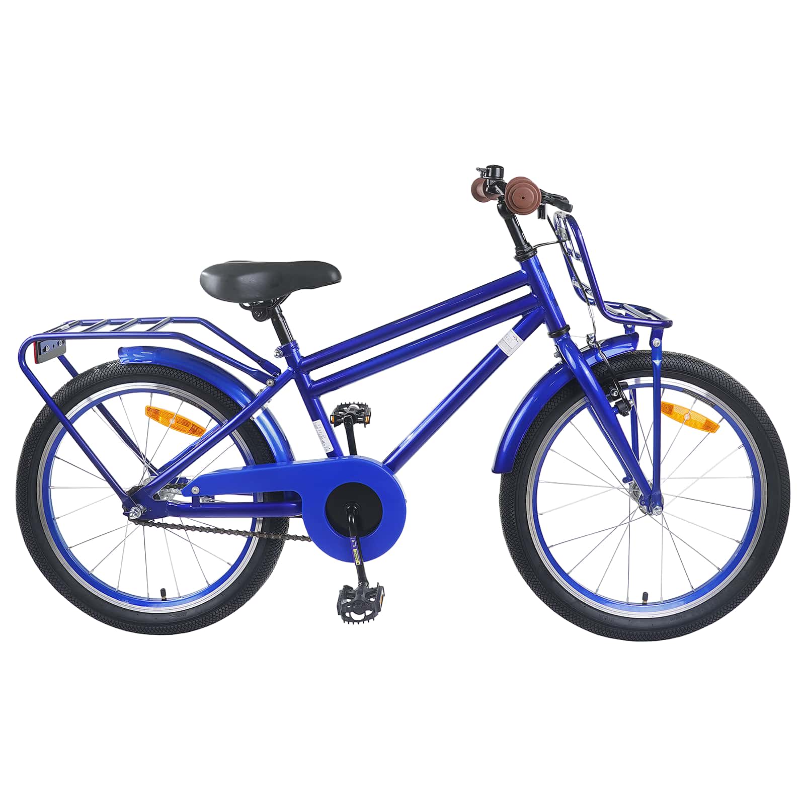 Kinderfahrrad 12 Zoll für 2-4 Jahre alt Schwarz