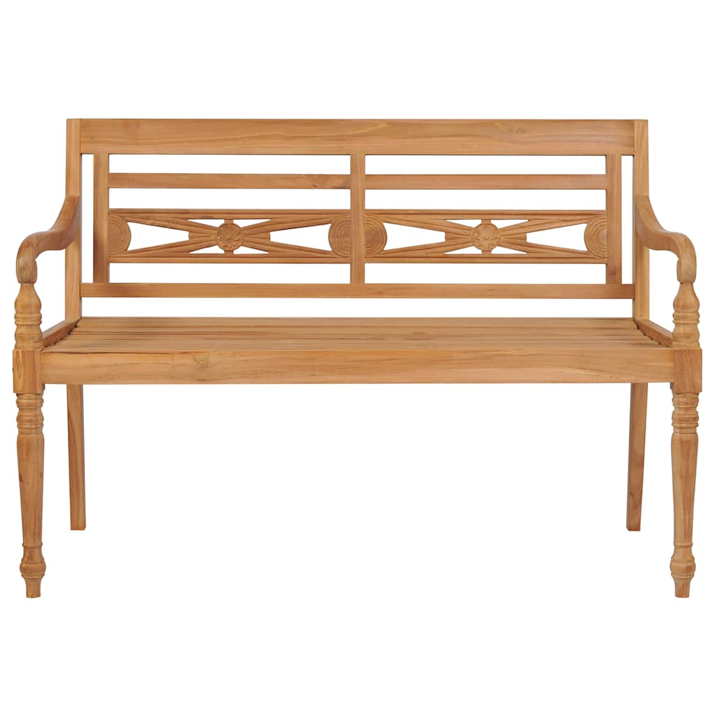 Batavia-Sitzbank 150 cm Massivholz Teak