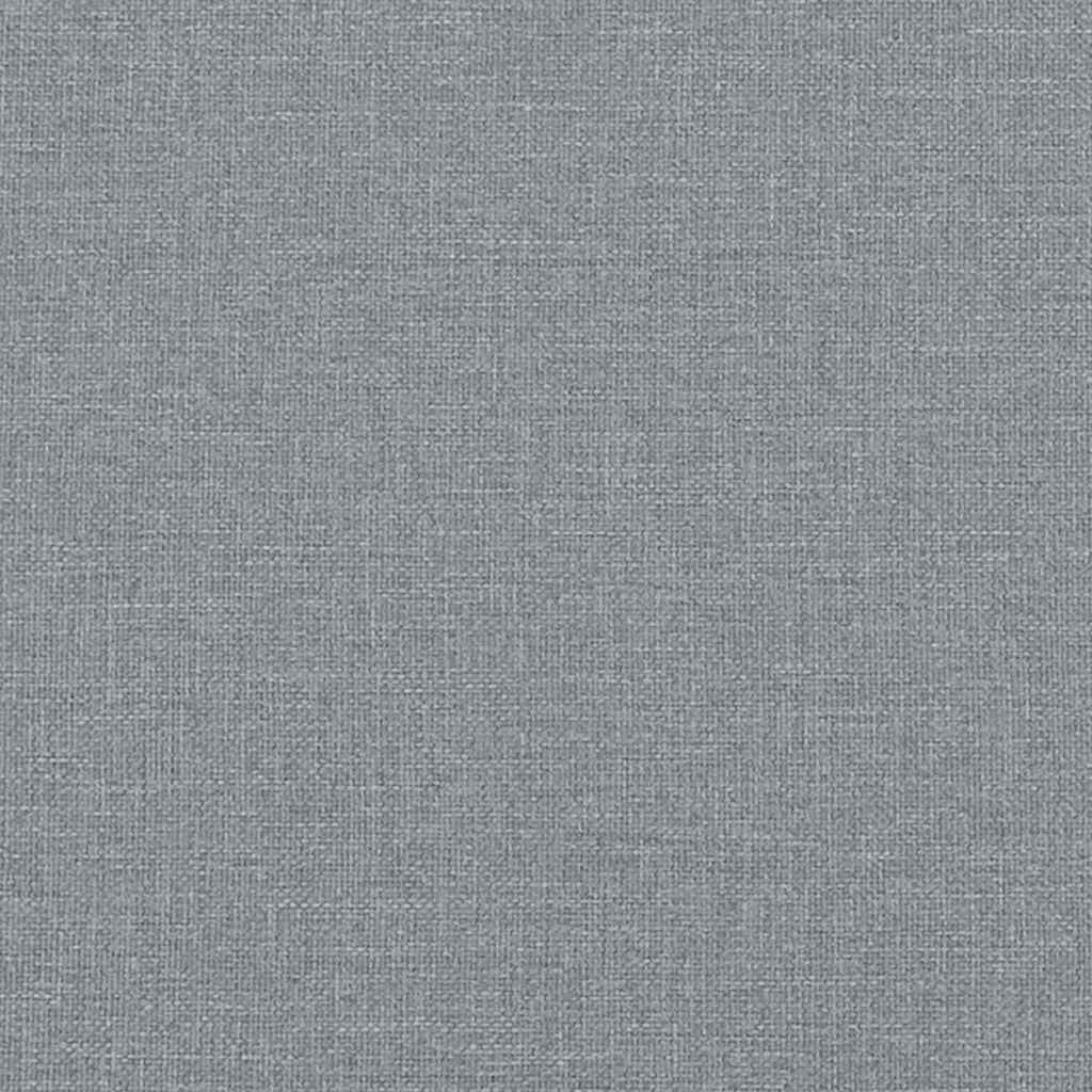 Sofakissen 2 pcs Hellgrau 50 x 30 cm Stoff