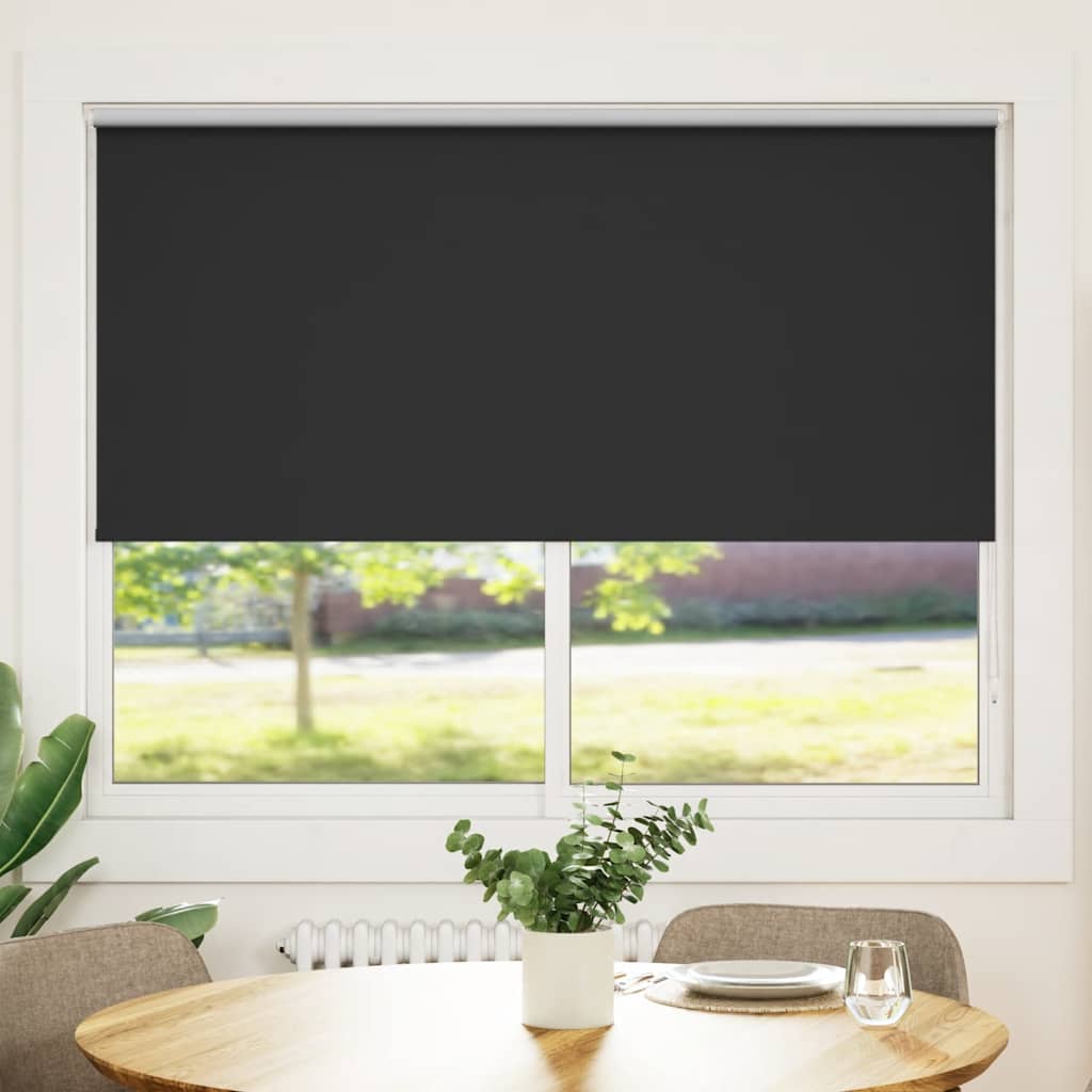 Verdunkelungsrollo 84,4 x 175 cm, Stoffbreite 80 cm, Weiß