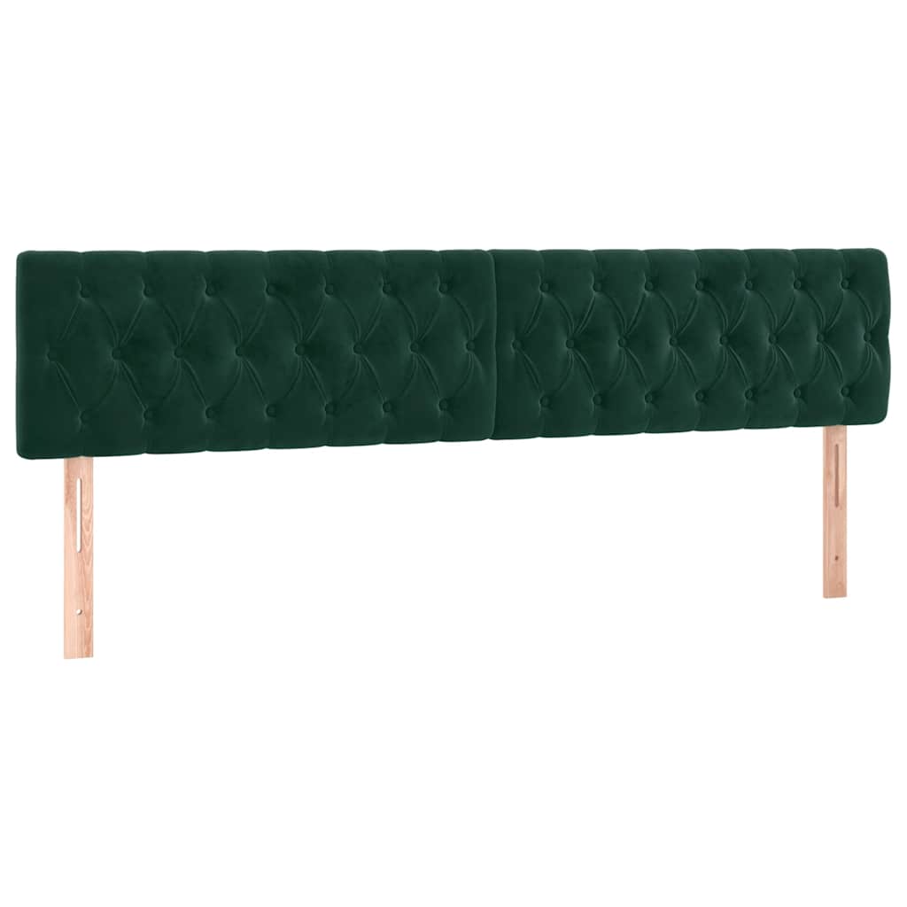Kopfteil Hellgrau 80x7x118/128 cm Samt