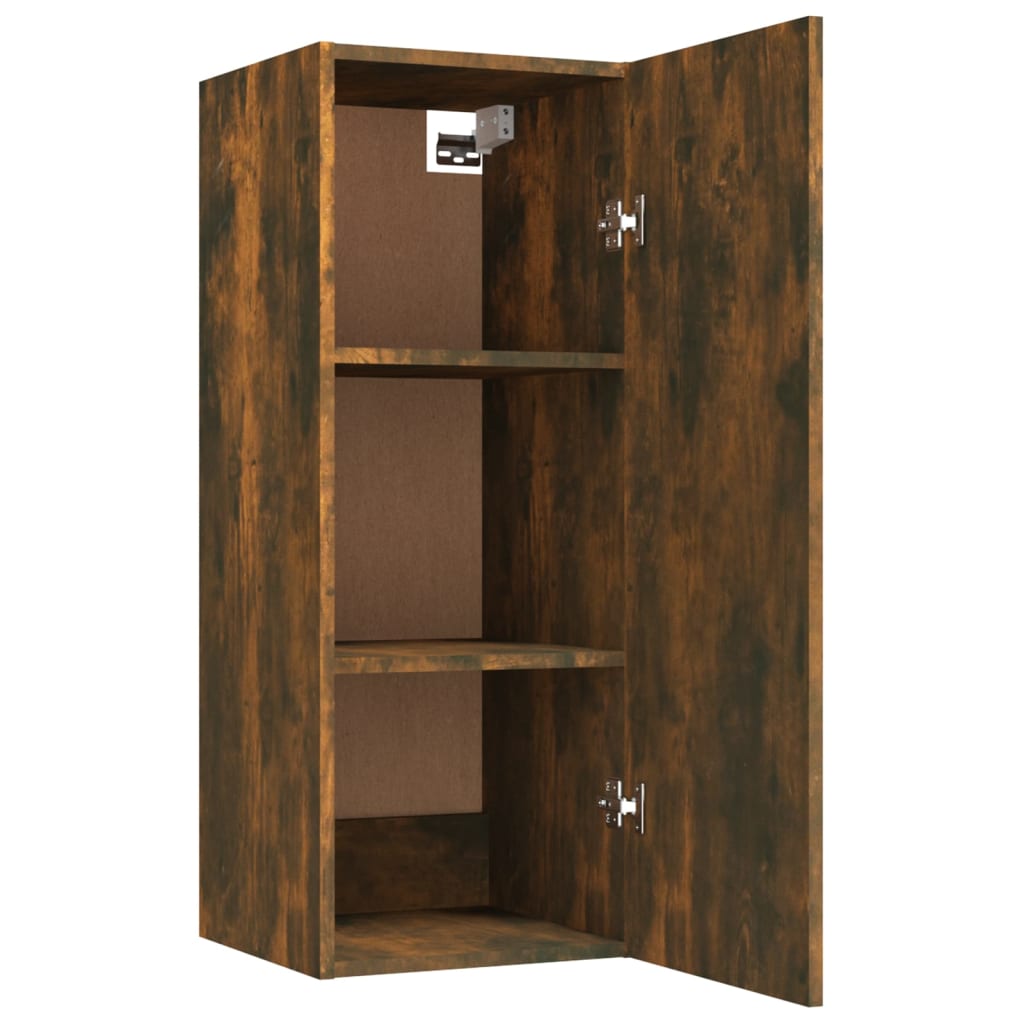 Hängeschrank Weiß 34,5x34x90 cm Holzwerkstoff