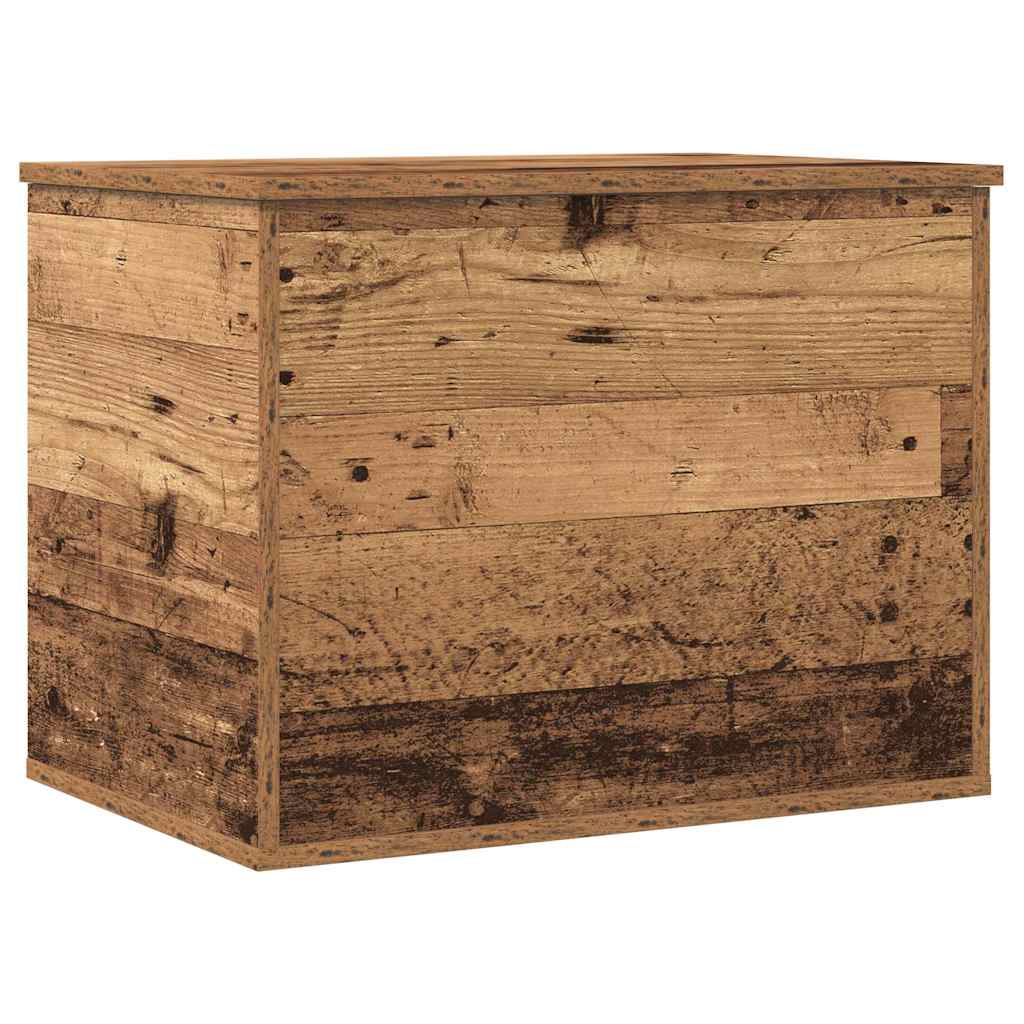 Aufbewahrungstruhe Weiß 84x42x46 cm Holzwerkstoff