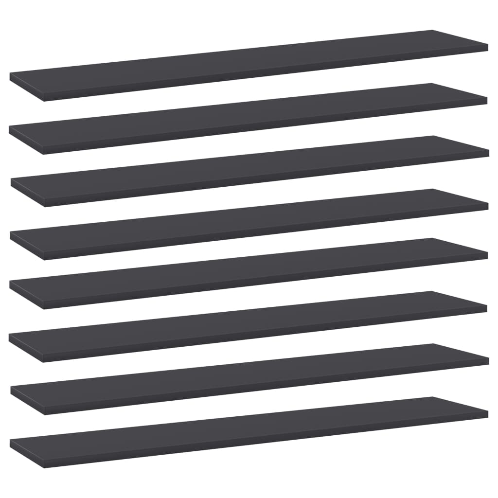Bücherregal-Bretter 4 Stk. Weiß 40x10x1,5 cm Holzwerkstoff