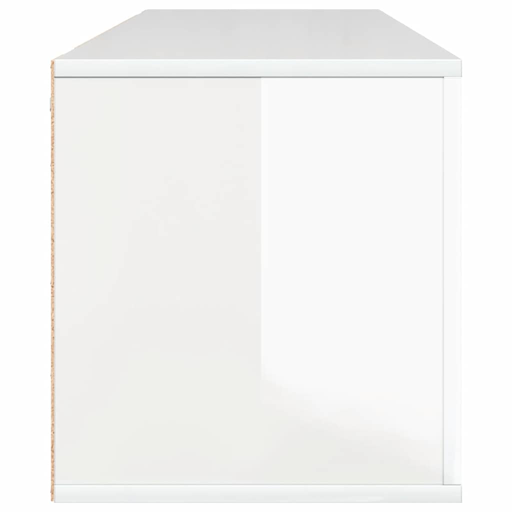 Wand-Schuhschrank Weiß 100x35x38 cm Holzwerkstoff