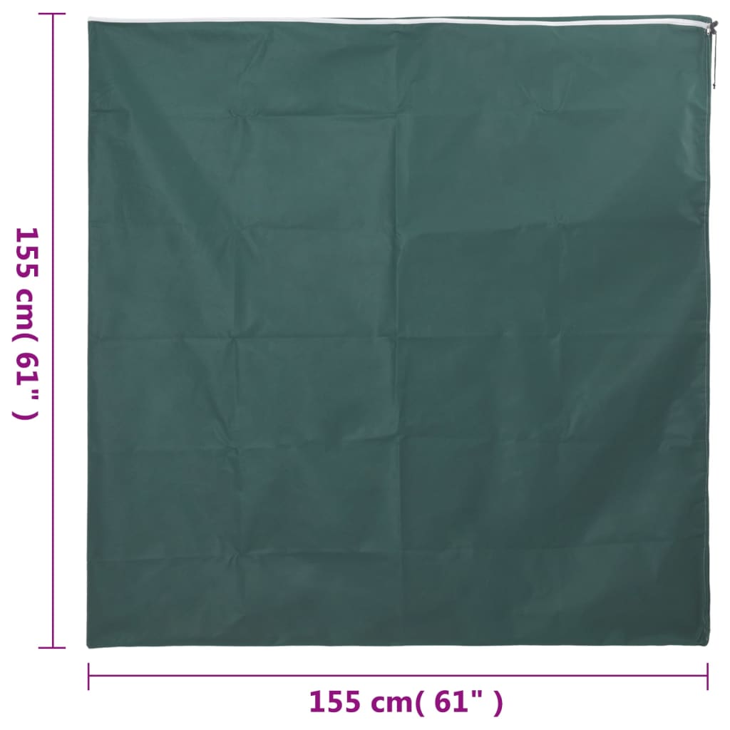 Wintervlies mit Reißverschluss 4 Stk. 70 g/m² 1x1,55 m