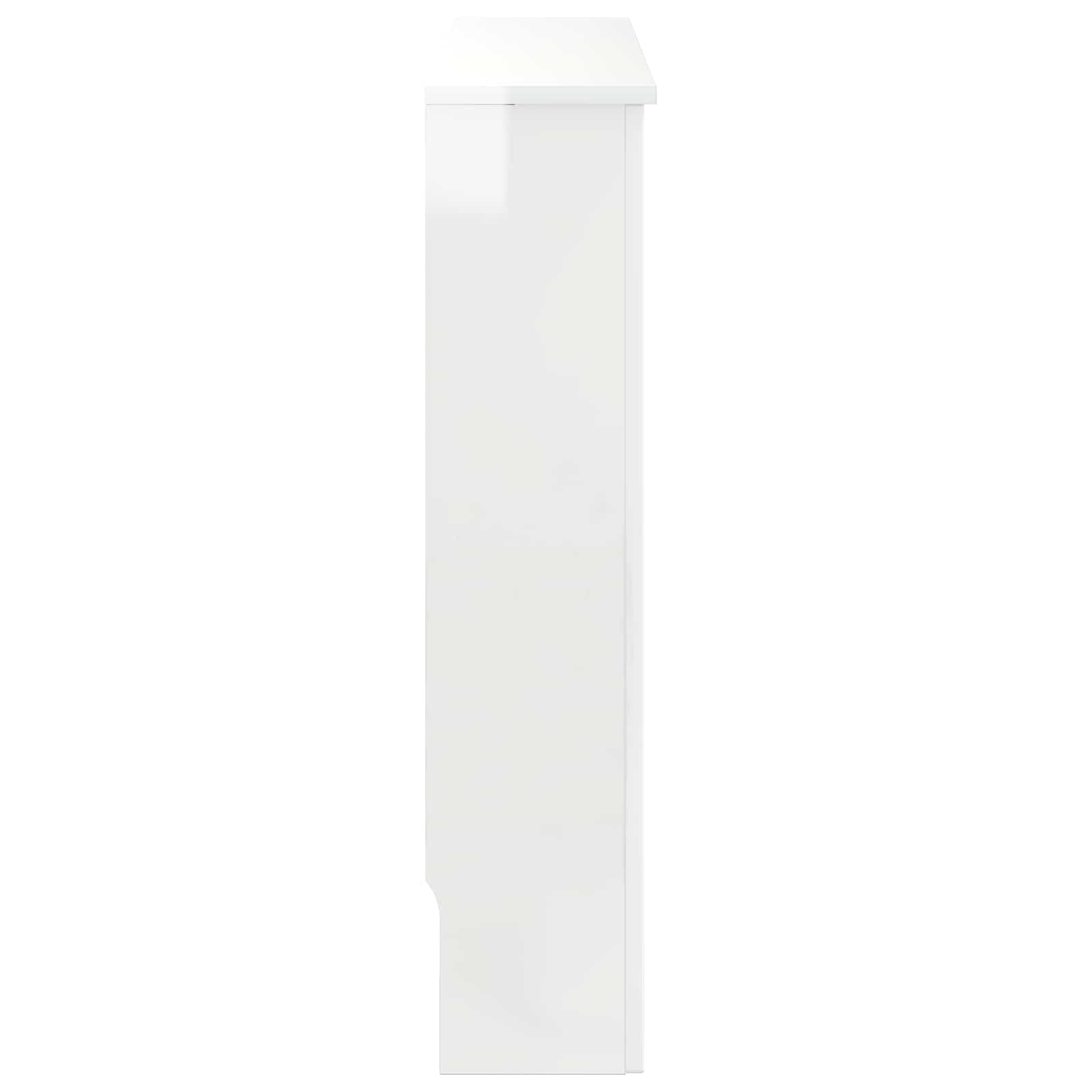 Holzwerkstoff Heizkörper-Abdeckung Heizkörperverkleidung 112 cm, weiß
