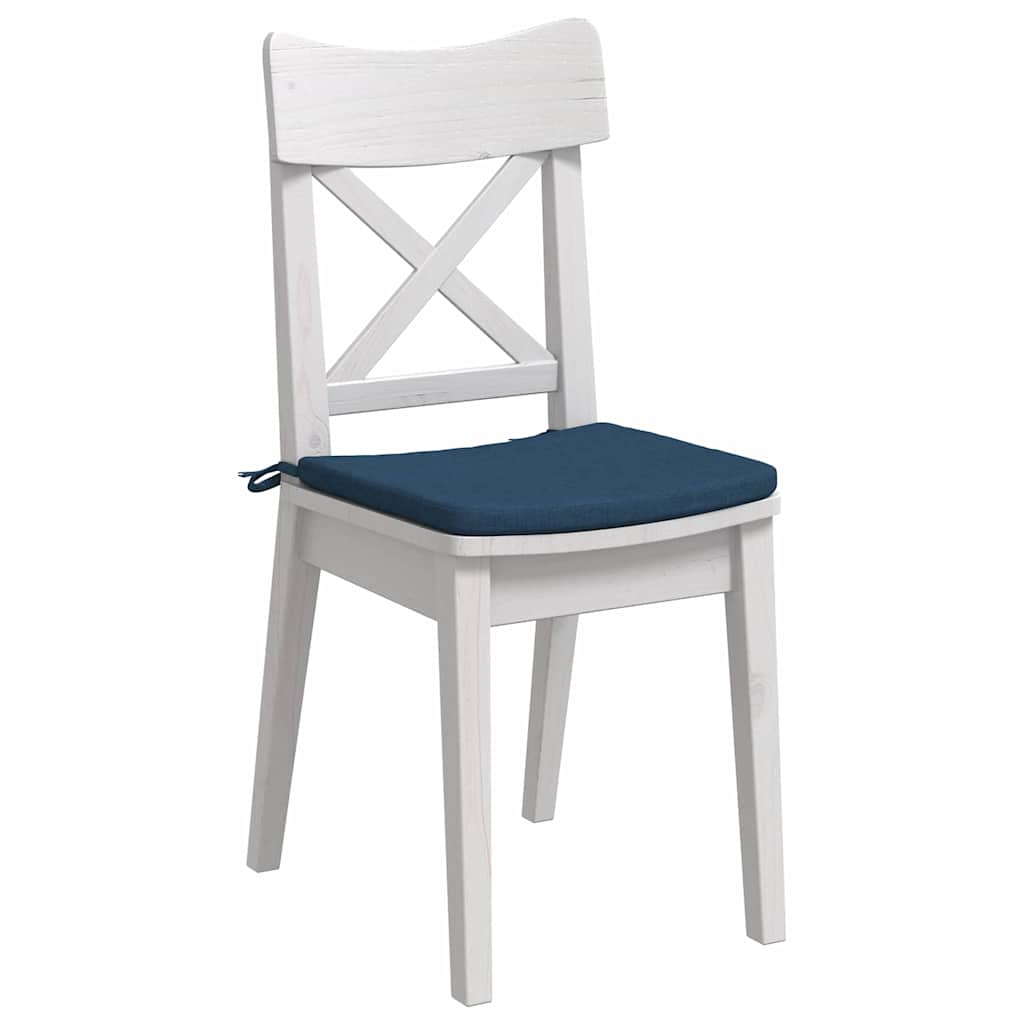 Sitzkissen 4 pcs Hellgrau 40 x 40 x 3 cm Stoff