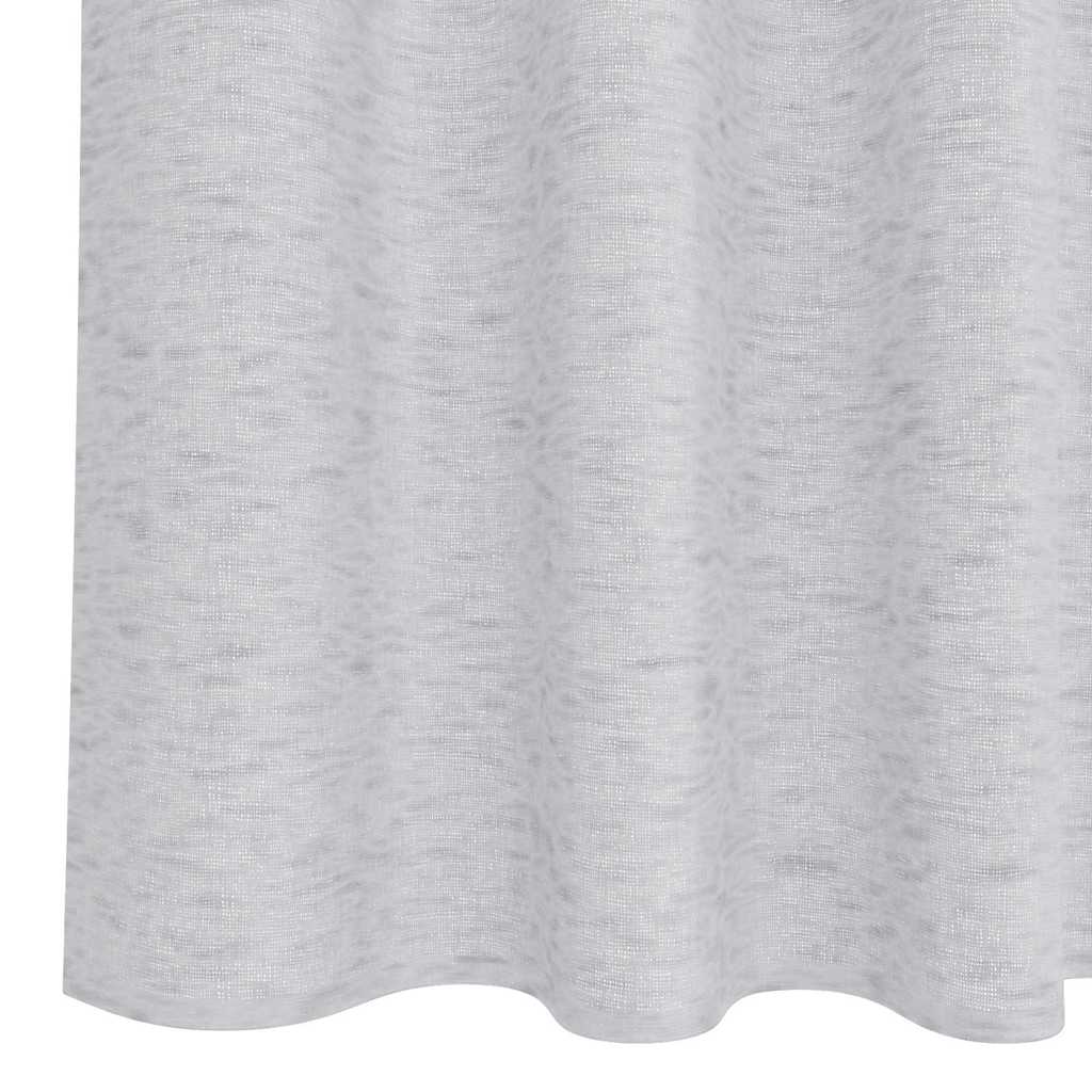 Voile-Vorhang mit Vorhängen 2 pcs Weiß 140 x 140 cm Polyester