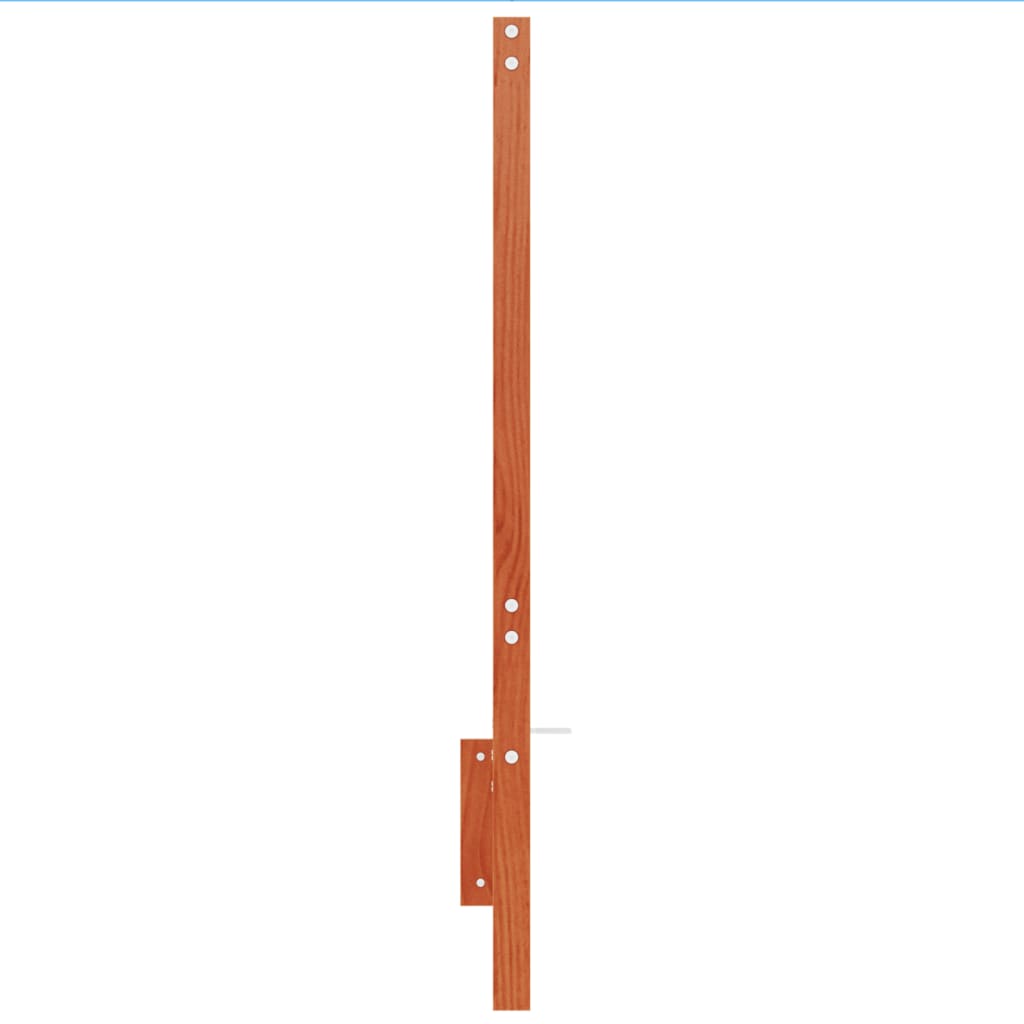 Kopfteil Grau 80,5x4x100 cm Massivholz Kiefer