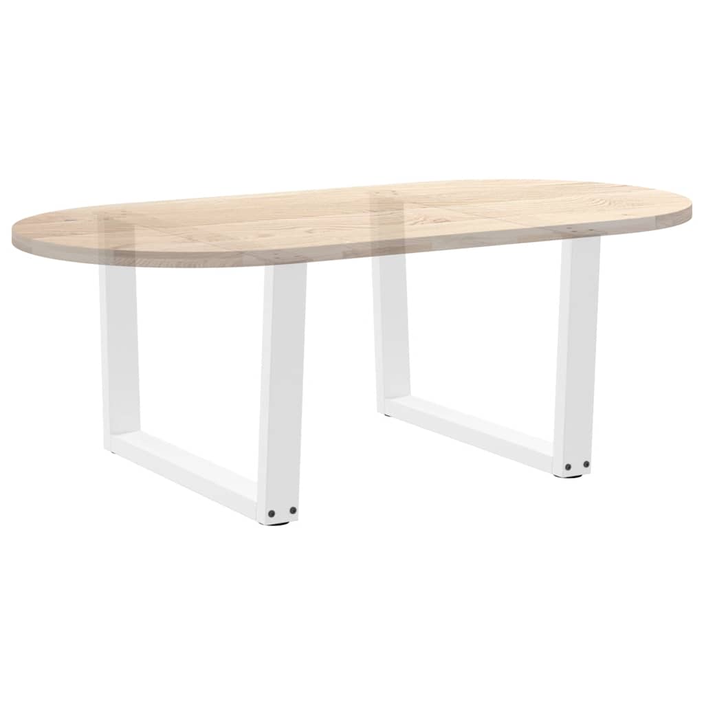Couchtischbeine V-Form 2 Stück Schwarz 30x(30-31,3) cm Stahl