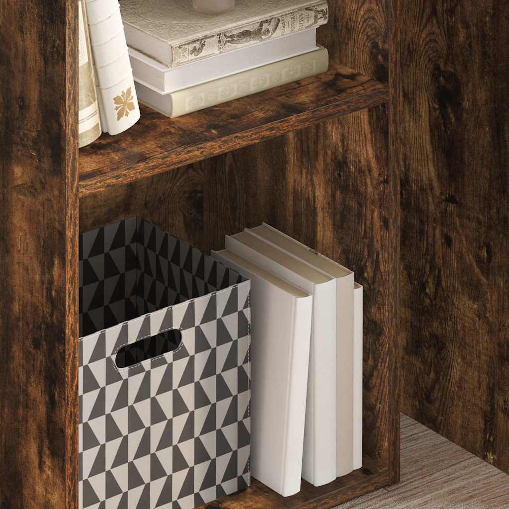 Bücherregal Weiß 80x30x189 cm Holzwerkstoff
