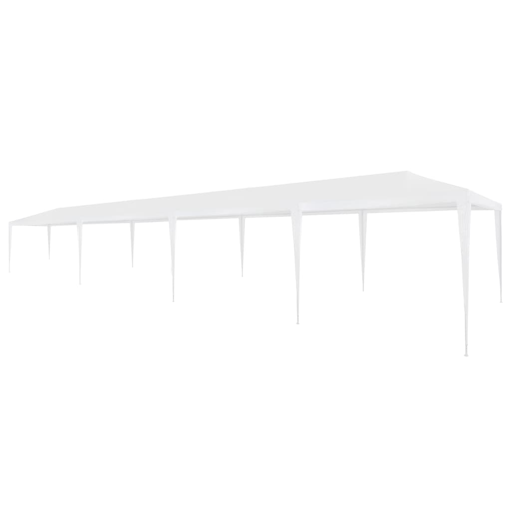 Partyzelt 400 x 300 x 255 cm Rot PE und Stahl