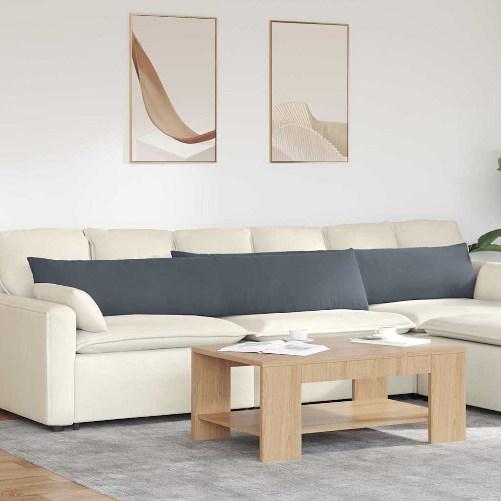 Sofakissen 2 Stück Blau 50 x 30 cm Cordstoff