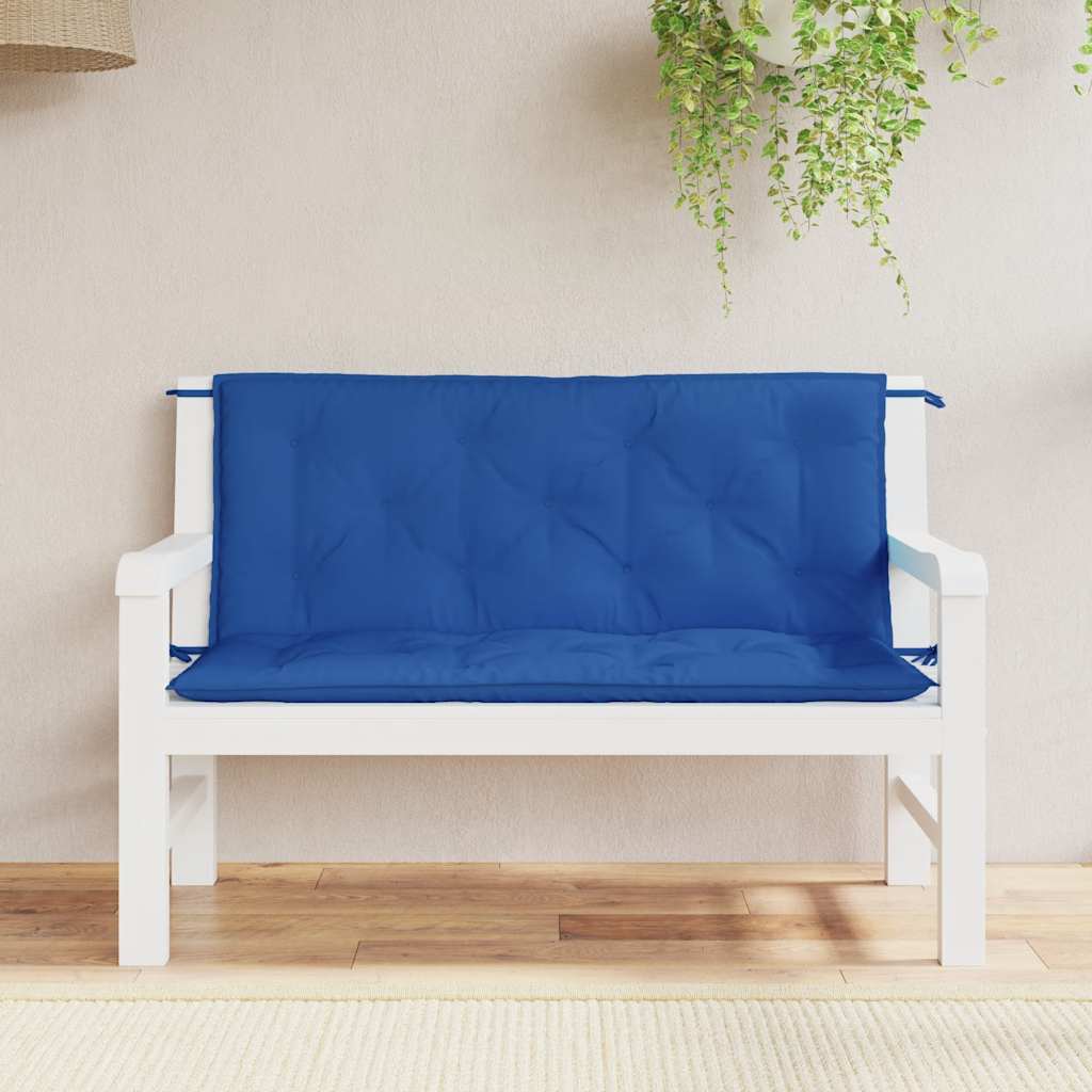Gartenbank-Auflage Anthrazit 100x(50+50)x7 cm Oxford-Gewebe