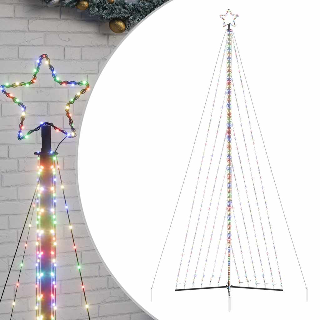 LED Weihnachtsbaum 339 LEDs Warmweiß 187 cm