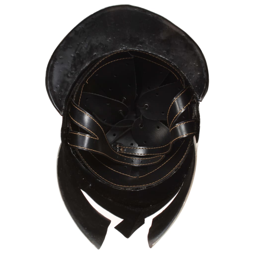 Preußische Pickelhaube Antik Replik für LARP Schwarz Stahl