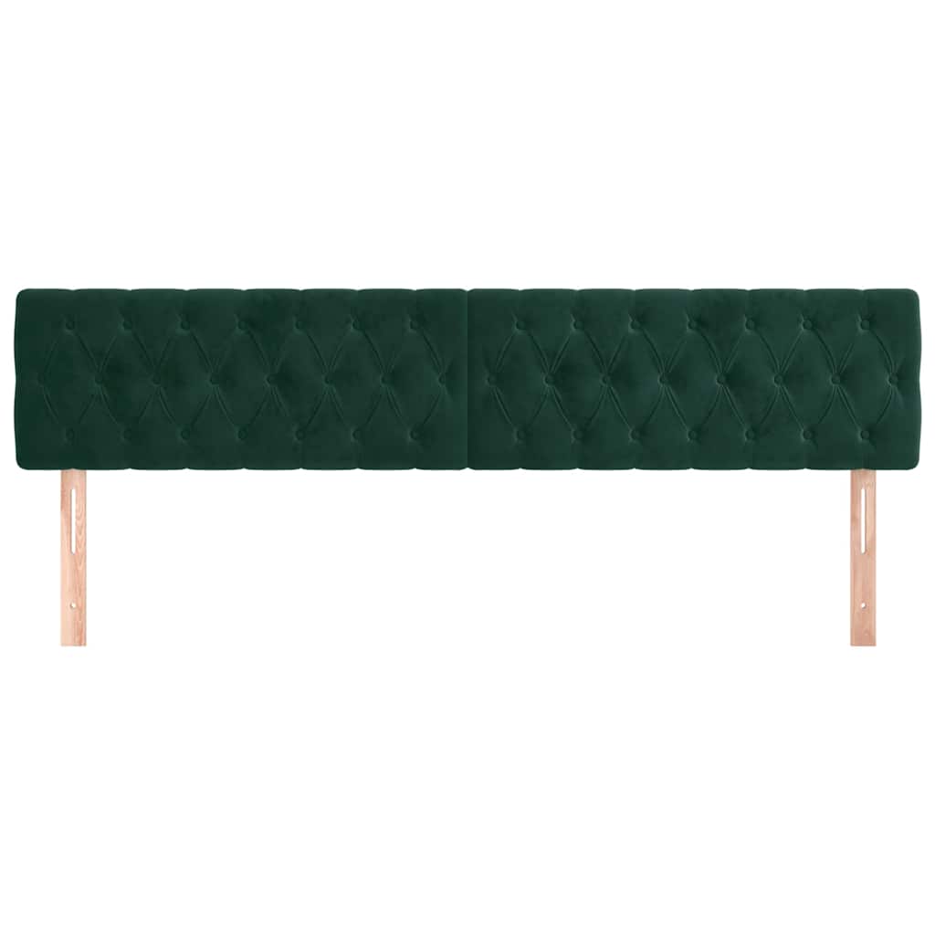 Kopfteil Hellgrau 80x7x118/128 cm Samt