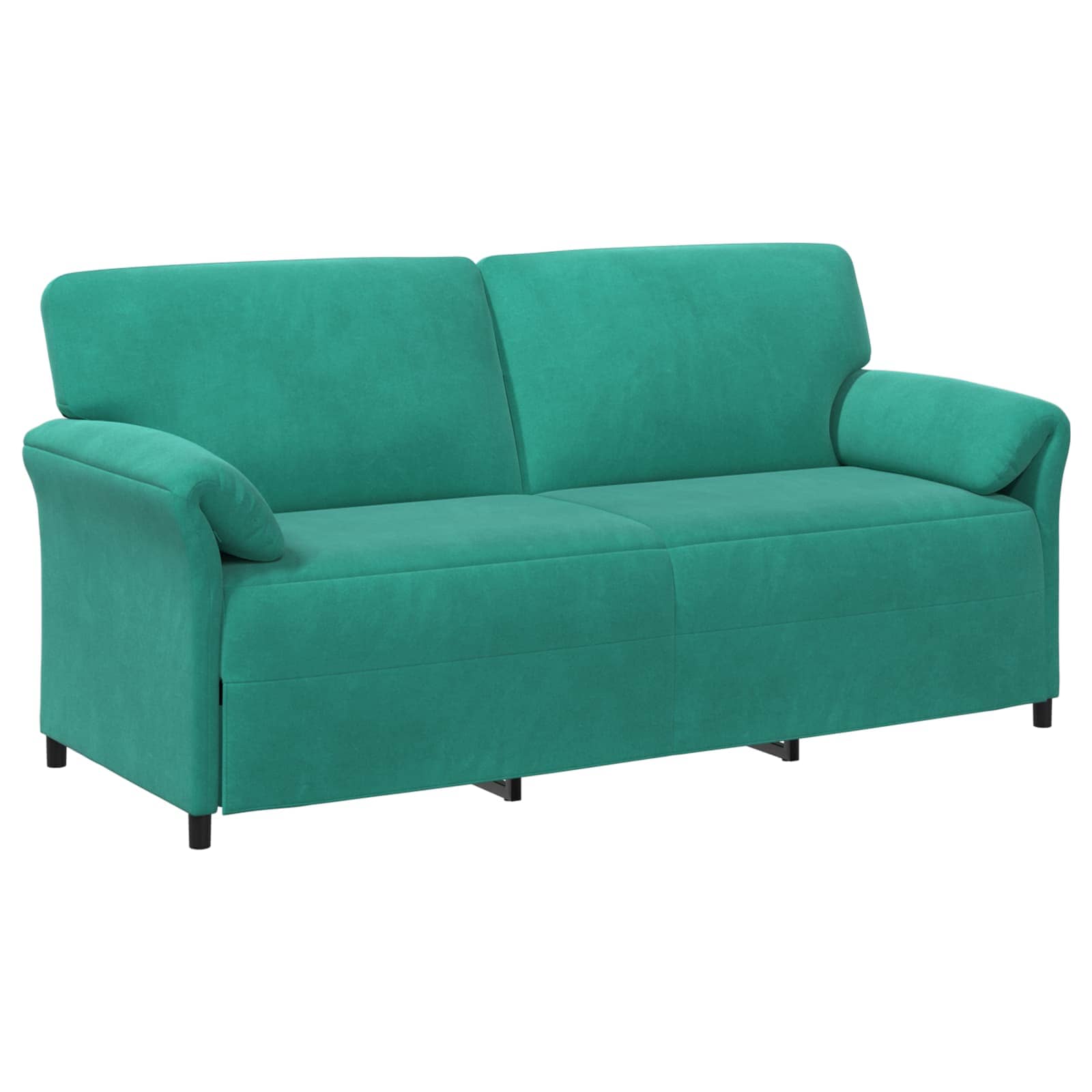 1-Sitzer Sofa Hellgrau 88 x 83 x 95 cm Samt