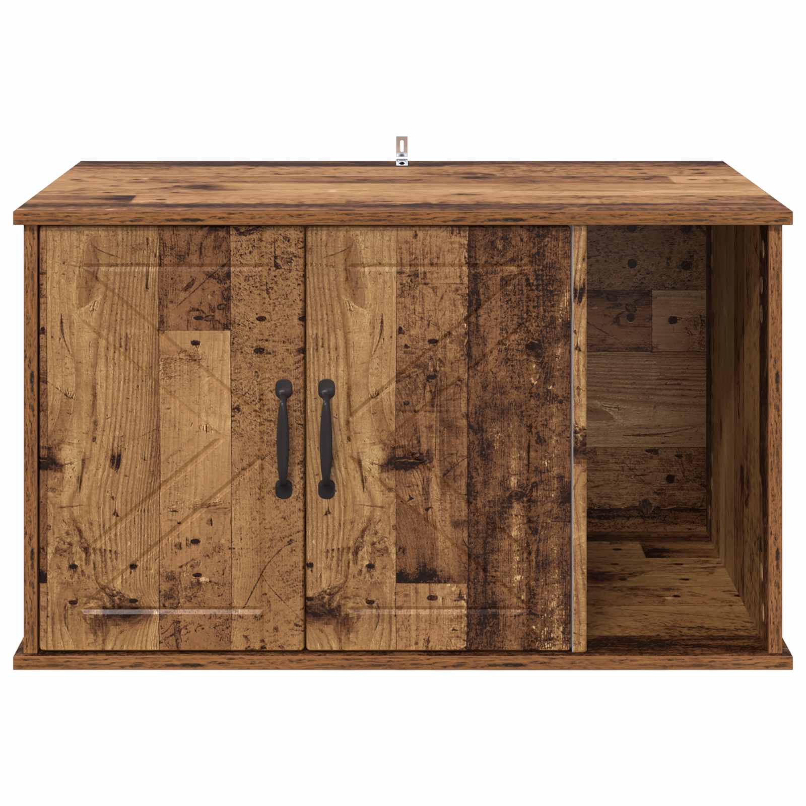 Katzenhaus Weiß 85 x 55 x 50 cm Holzwerkstoff