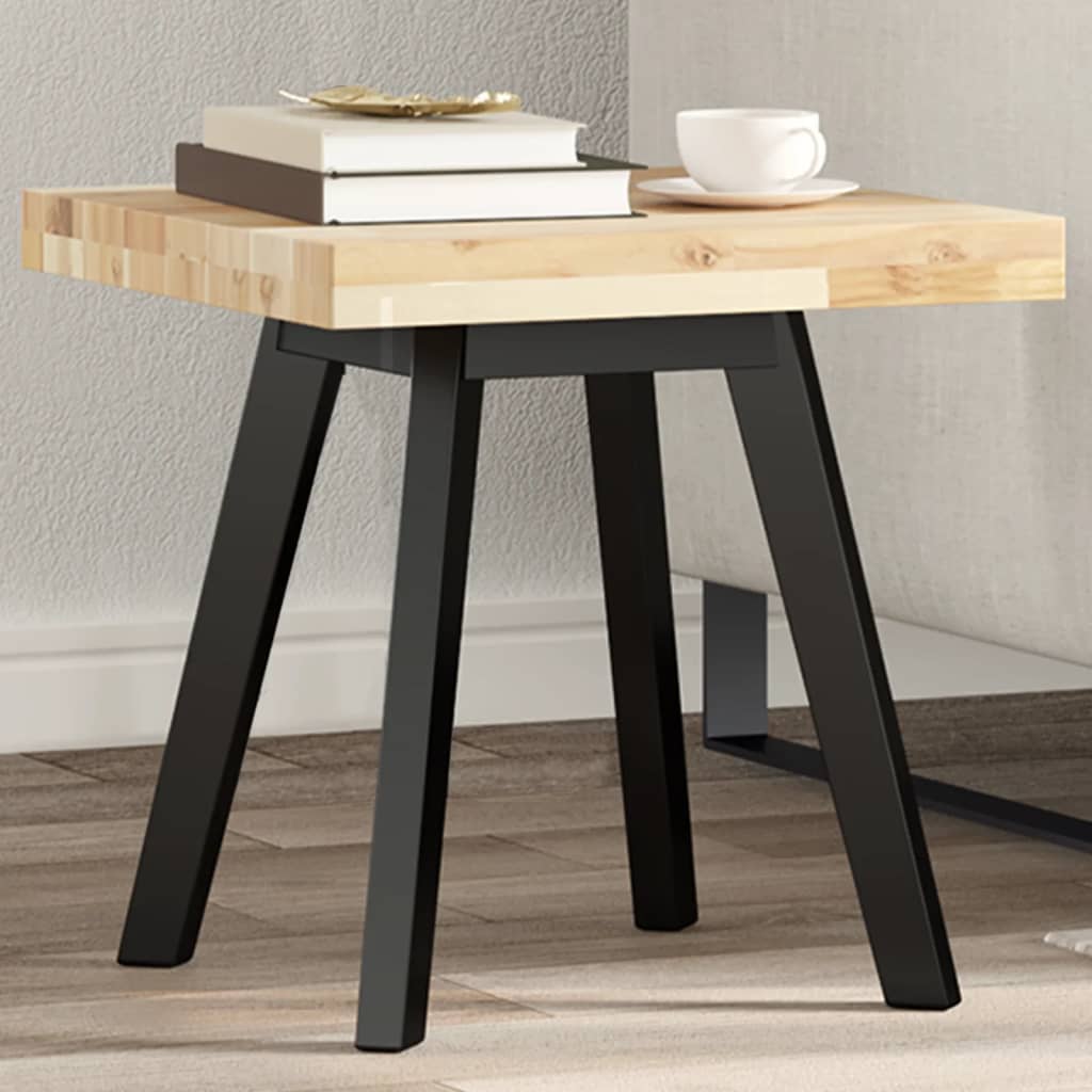 Tischplatte Rund Ø40x2 cm Massivholz Akazie