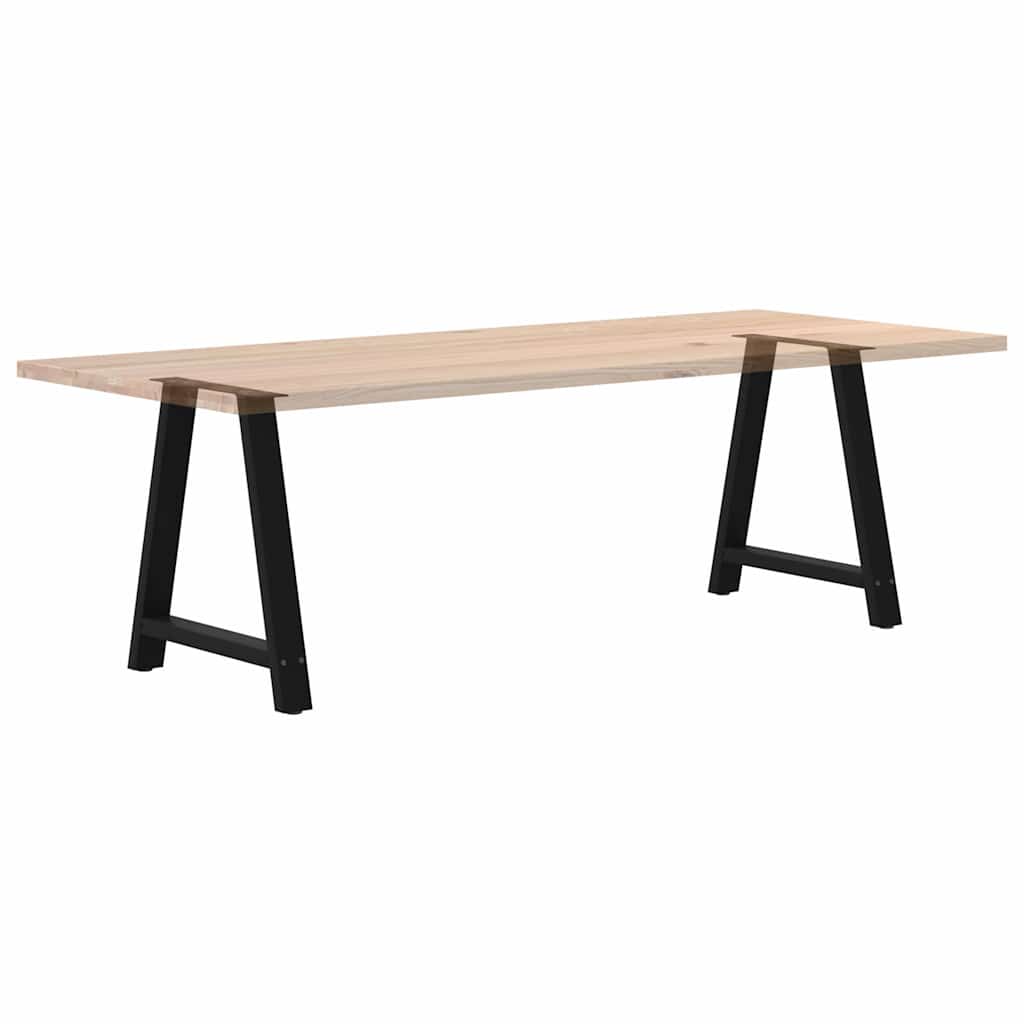 Couchtischbeine A-Form 2 Stk. 30x(30-31) cm Stahl