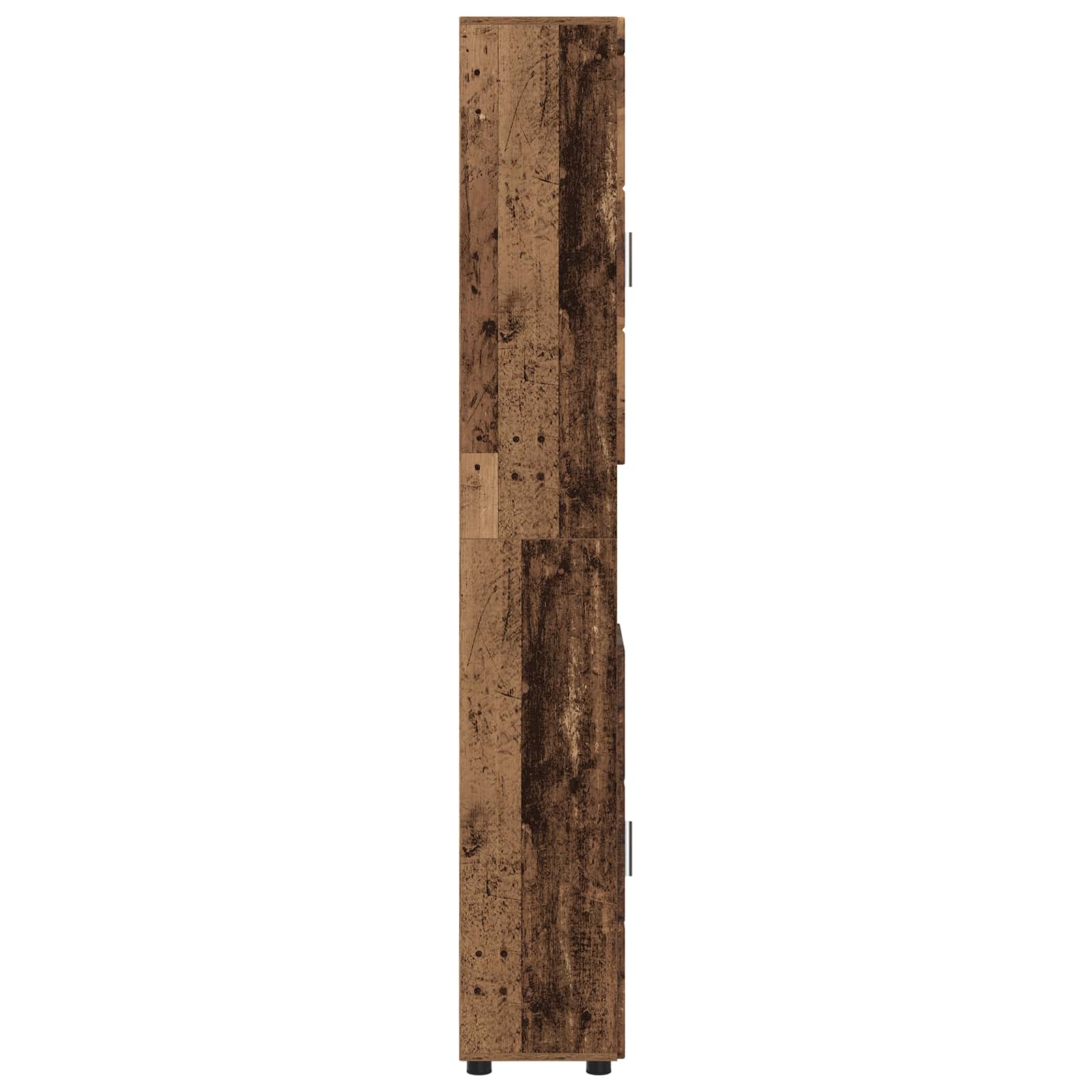 Badezimmermöbel-Set TULUM 2 pcs Weiß 60 x 34 x 63 cm