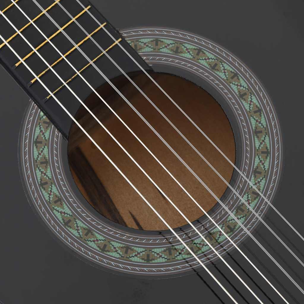 Klassische Gitarre für Anfänger 4/4 39" Lindenholz