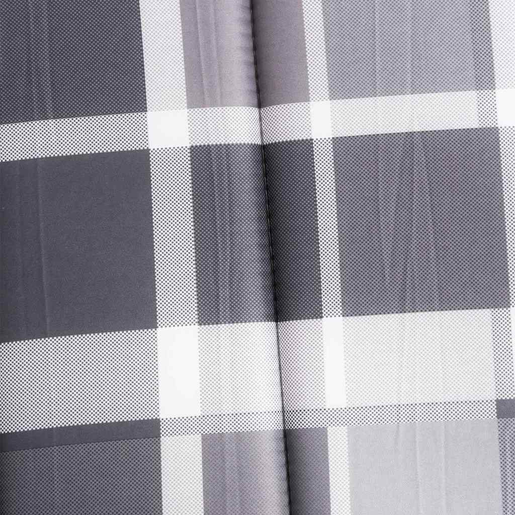 Sonnenliegen-Auflage Grau 186x58x4 cm Oxford-Gewebe