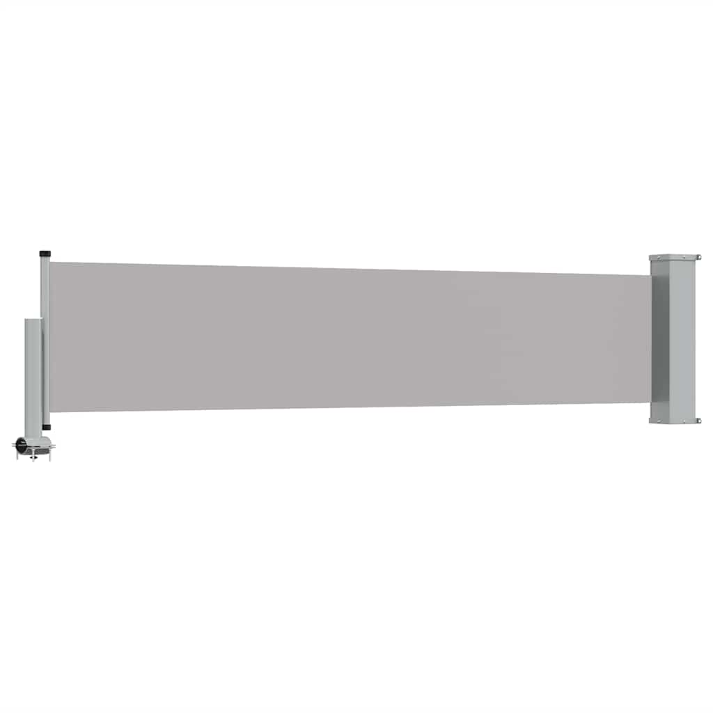 Seitenmarkise 60 x 300 cm 100% Polyester Eisen Stahl