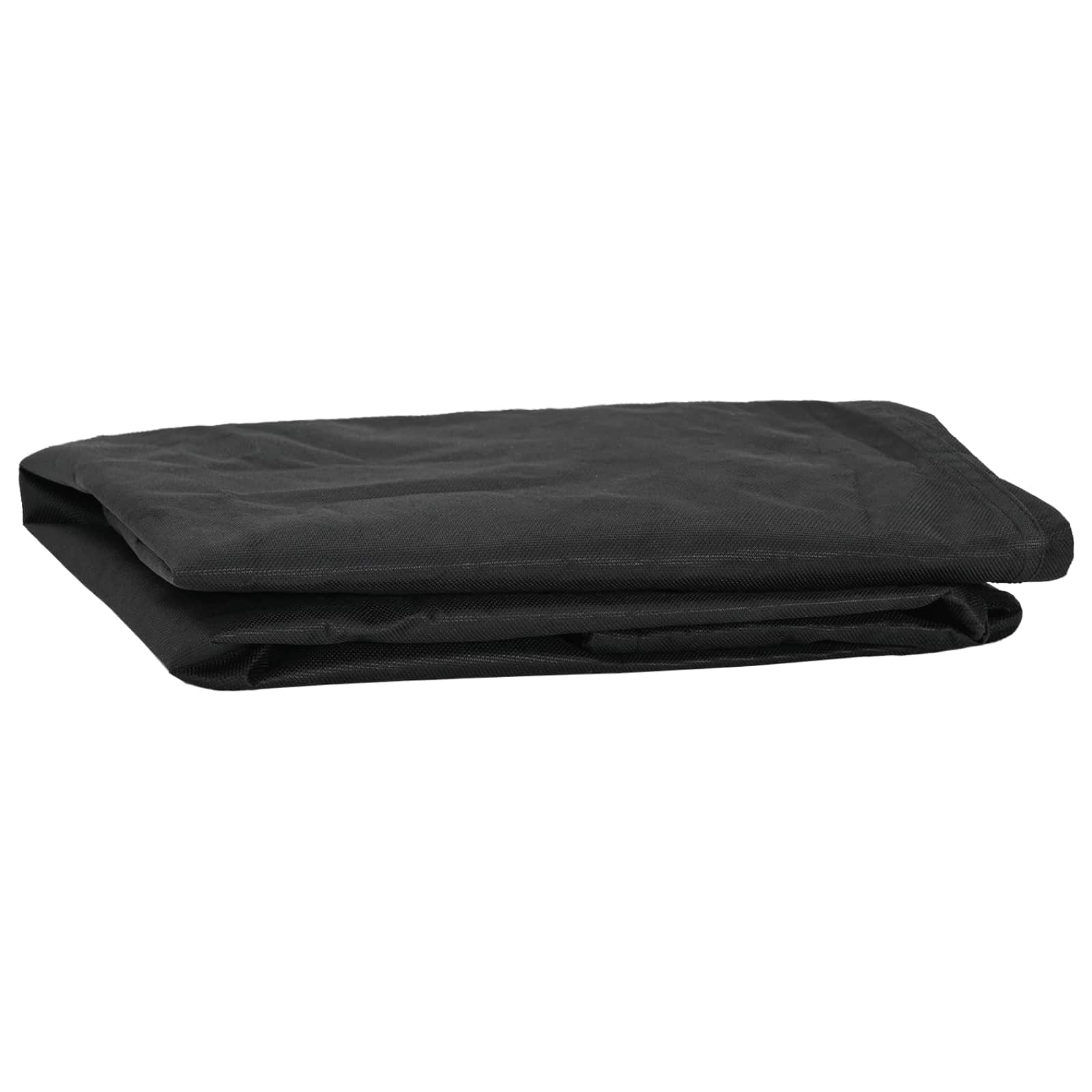 Tischdecken Uni Schwarz 62 x 62 x 15 cm Stoff