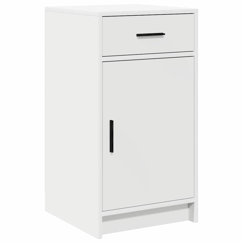 Schminktisch mit Spiegelbeleuchtung 3 pcs Weiß Holzwerkstoff