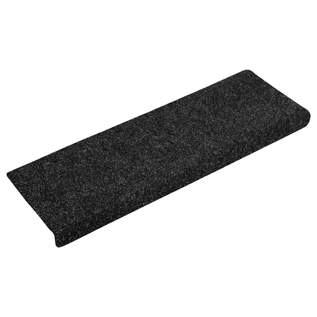 Stufenmatten Selbstklebend 15 Stk. 65x21x4 cm Hellbraun Rechteckiger Rand