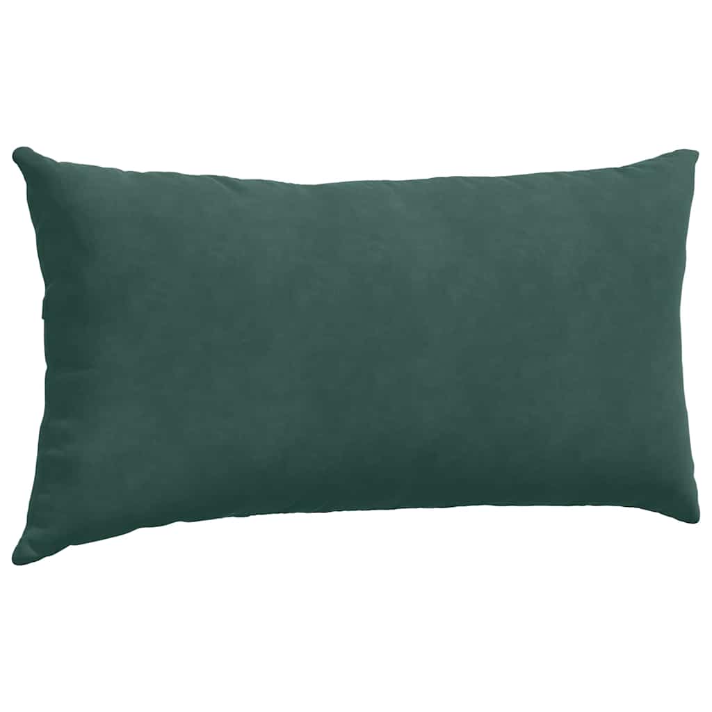 Sofakissen 2 Stück Blau 50 x 30 cm Cordstoff