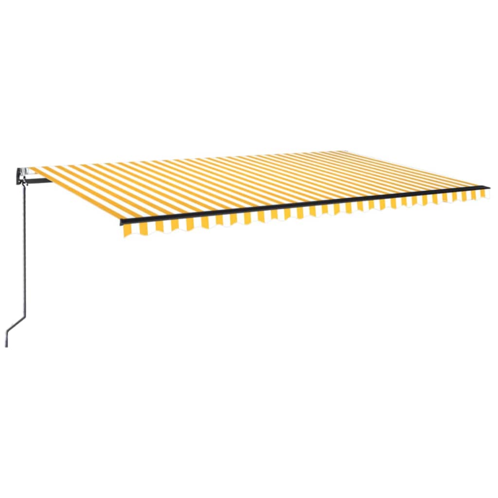 Markise Automatisch Einziehbar 350x250 cm Creme