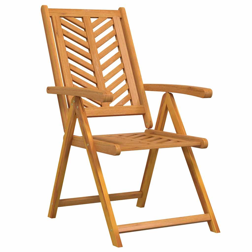 Garten Essgruppe 3 Stk. Braun Massivholz Akazie