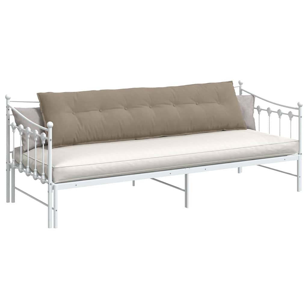 Rückenkissen Taupe 50 x 45 cm Mikrofaserstoff