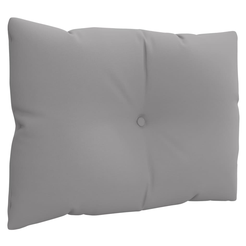 Palettenkissen 3-tlg. Taupe Stoff