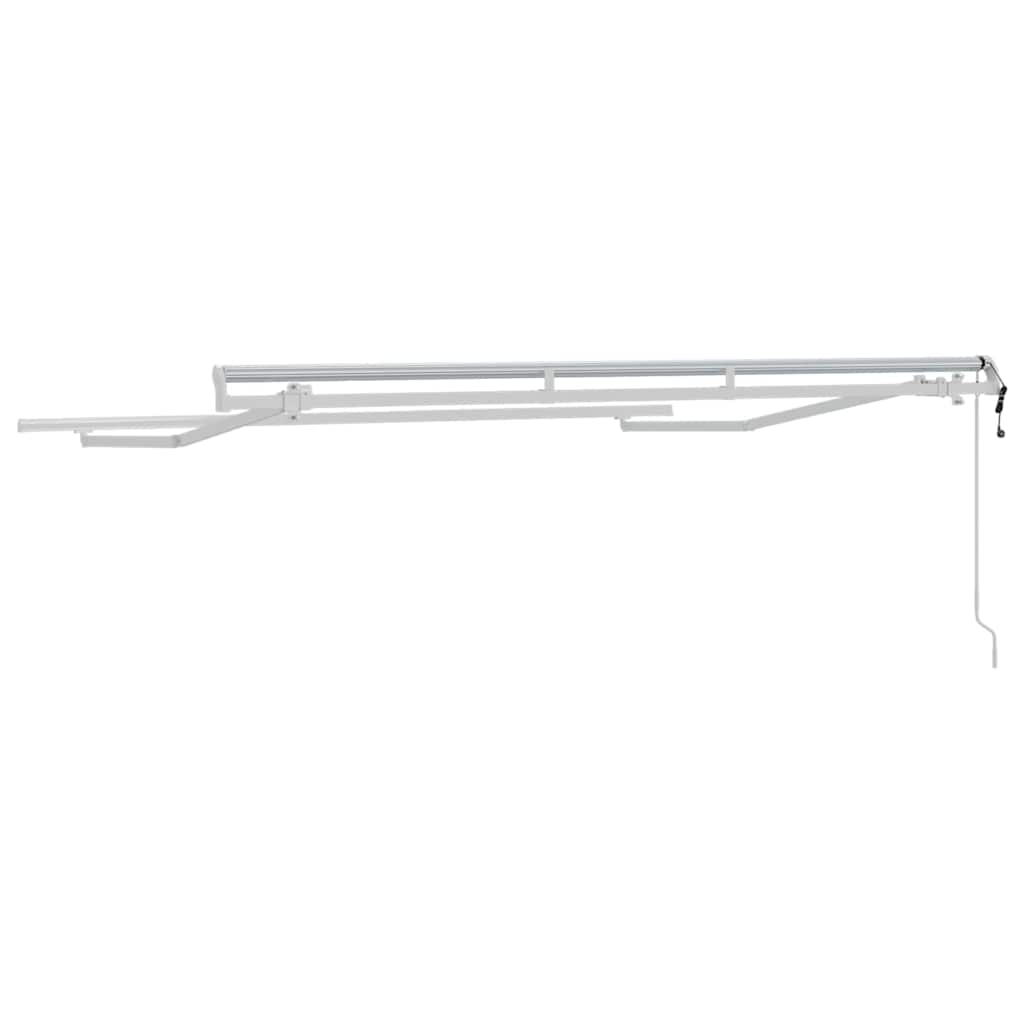 Markisenrahmen Weiß 2,5 x 2 m Metall