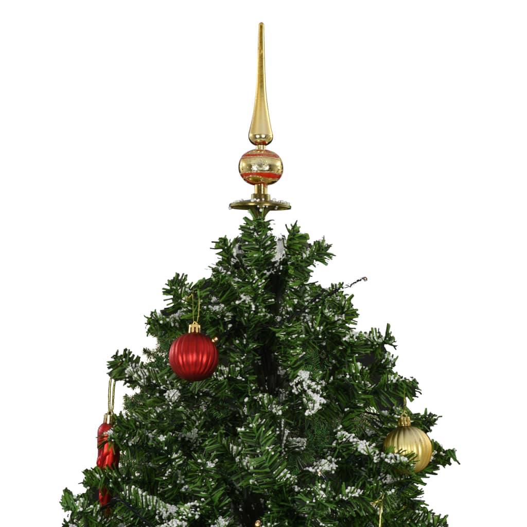 Schneiender Weihnachtsbaum mit Schirmfuß Grün 75 cm