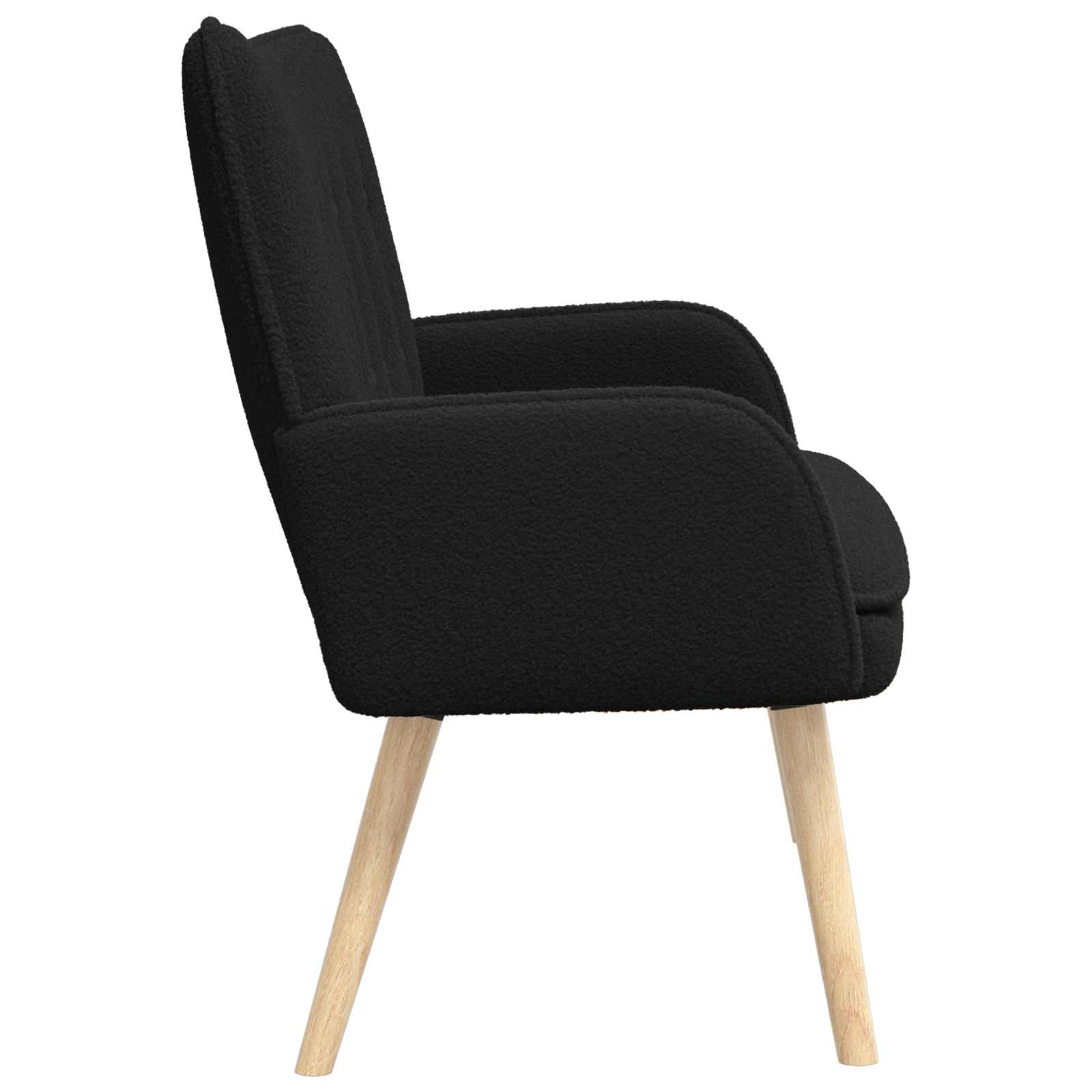 2-Sitzer Sofa Hellgrau 115 x 61 x 87 cm Bouclé