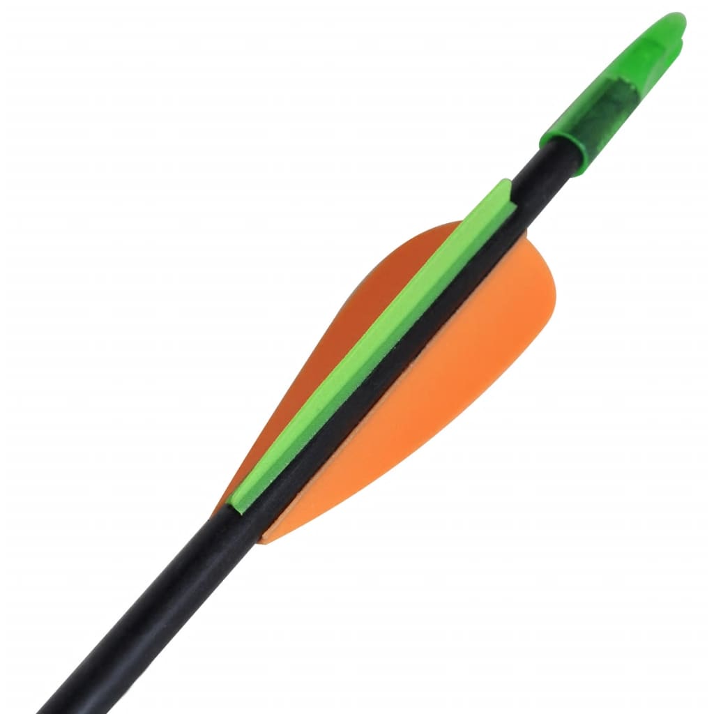 Compoundbogen-Pfeile 30" 0,8 cm Fiberglas 12 Stk.