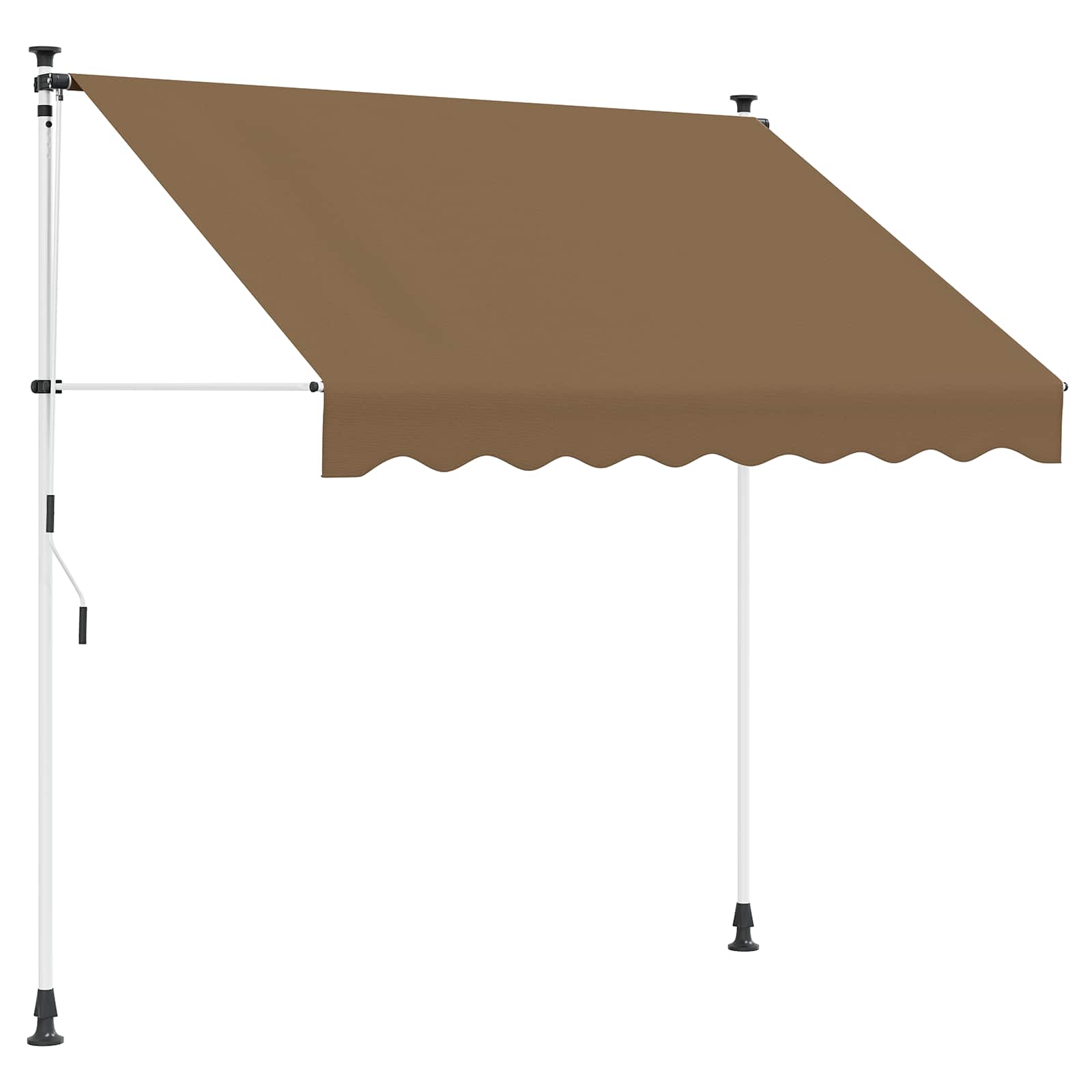 Einziehbare Markise Handbetrieben 150 cm Anthrazit