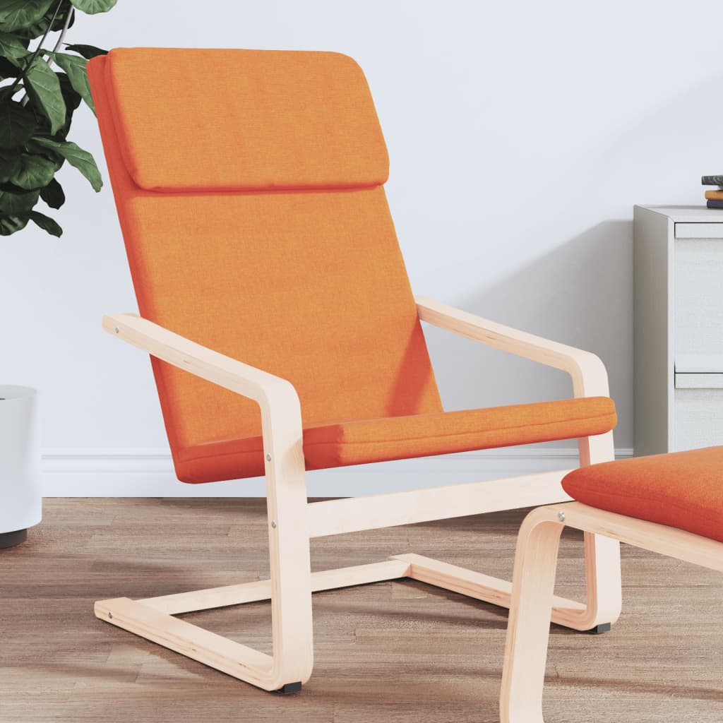 Relaxsessel Creme Stoff