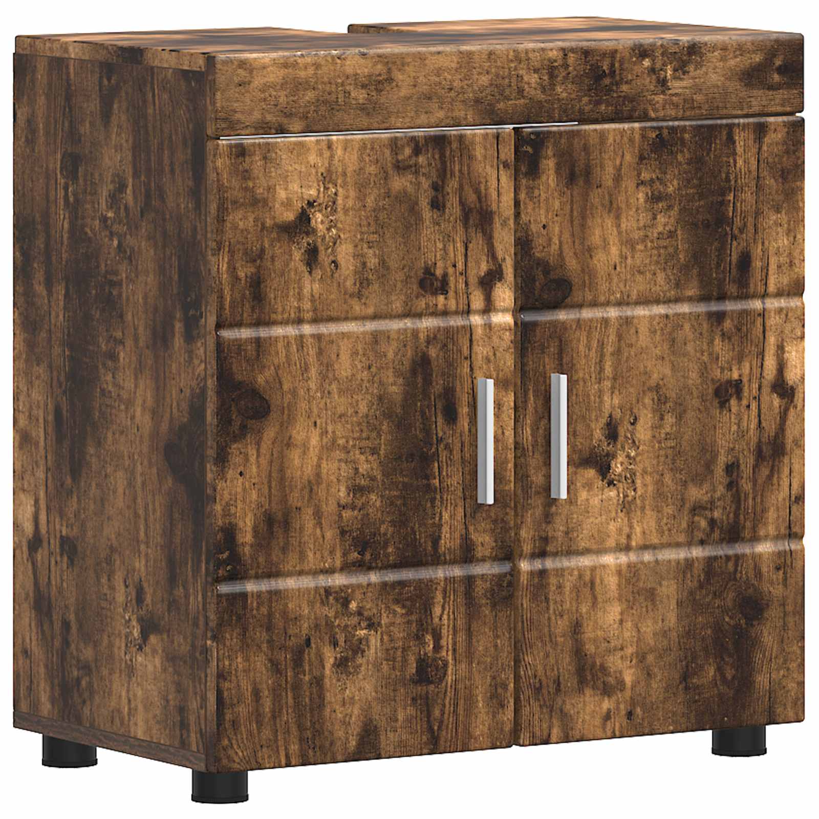 Badezimmermöbel-Set TULUM 2 pcs Weiß 60 x 34 x 63 cm