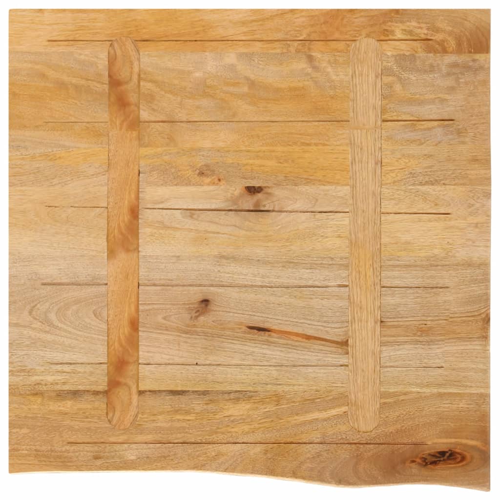 Wandregal 40x20x2,5 cm Rechteckig Massivholz Akazie Baumkante