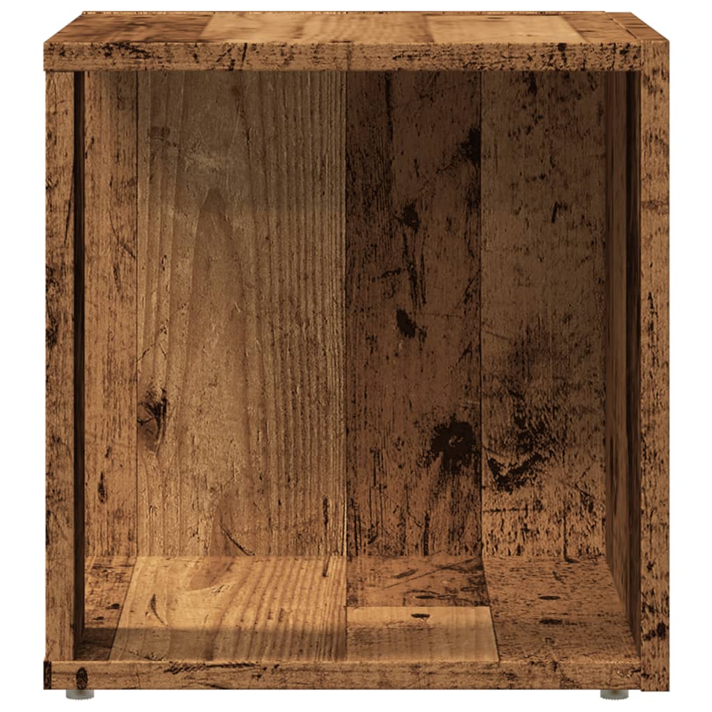 Beistelltisch Weiß 33x33x34,5 cm Holzwerkstoff