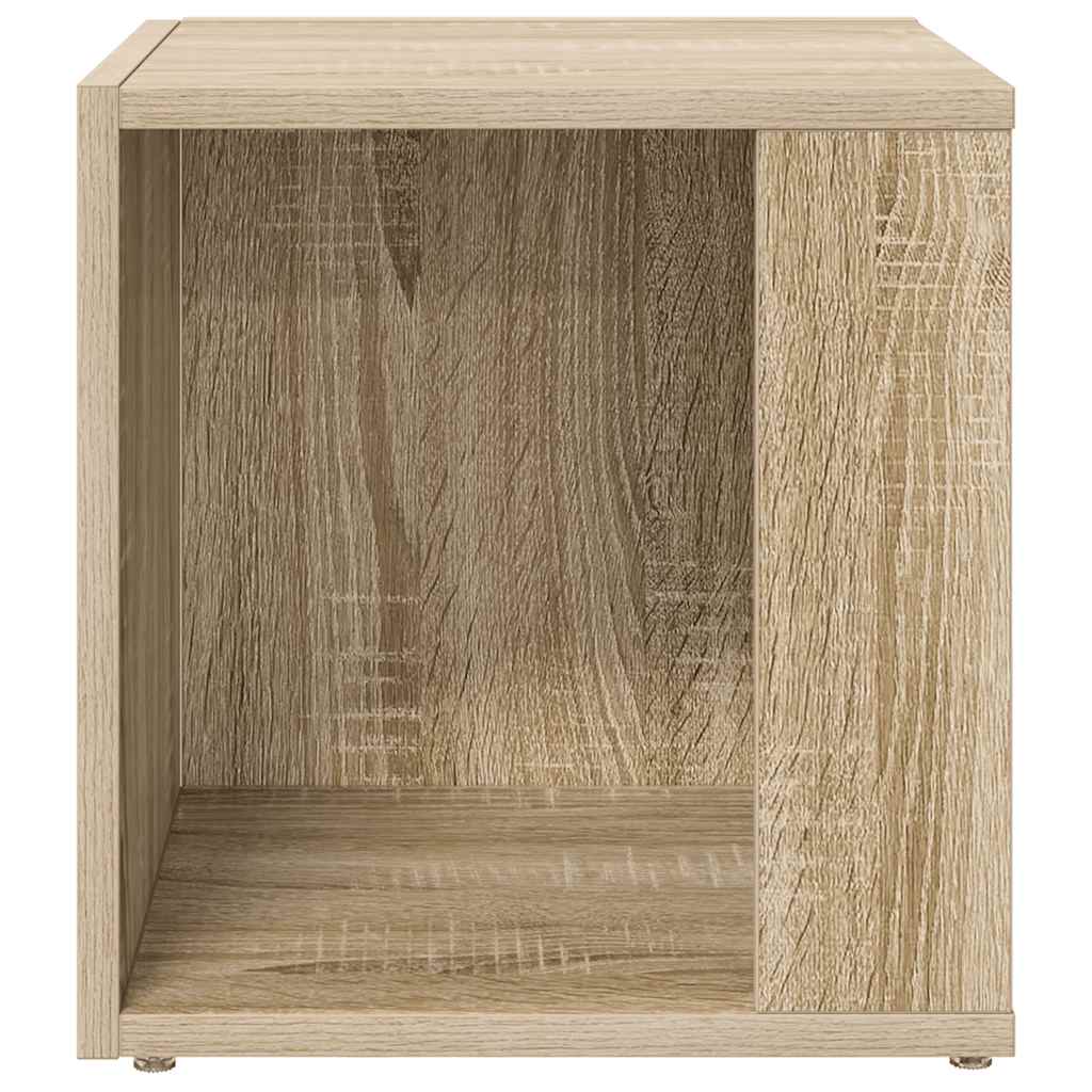 Beistelltisch Weiß 33x33x34,5 cm Holzwerkstoff