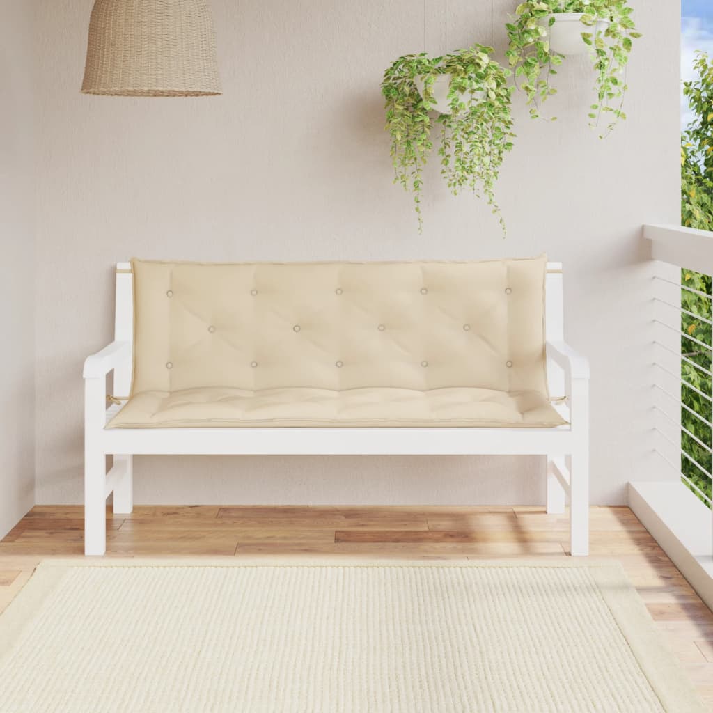 Gartenbank-Auflagen 2 Stk. Königsblau 100x50x7 cm Oxford-Gewebe