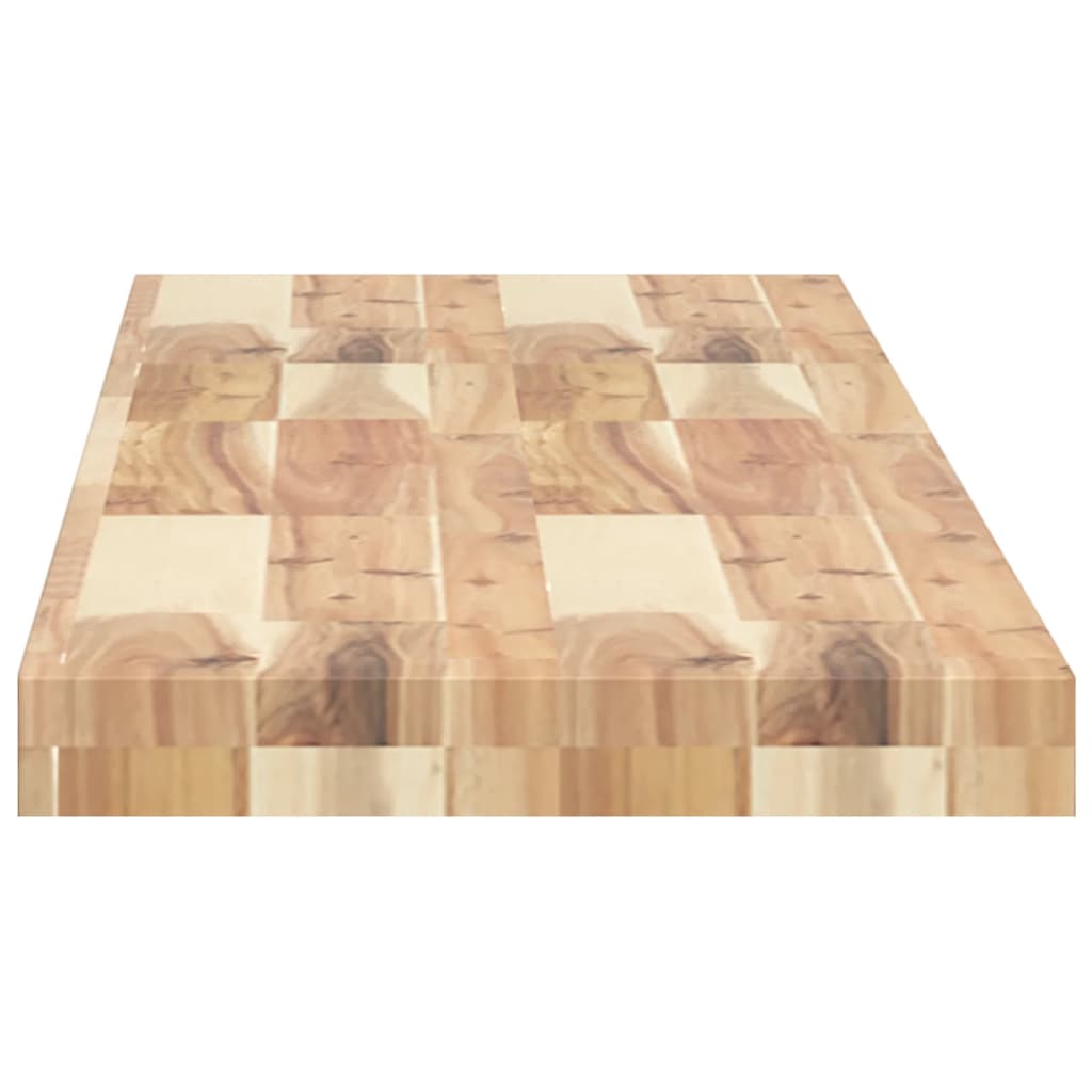 Tischplatte 40x20x2 cm Rechteckig Massivholz Akazie